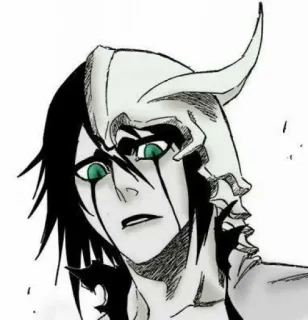 🚅 b408024b Ulquiorra Cifer Bleach Anime, Manga, Charakter, Ulquiorra, Hollow, Espada telegram sticker