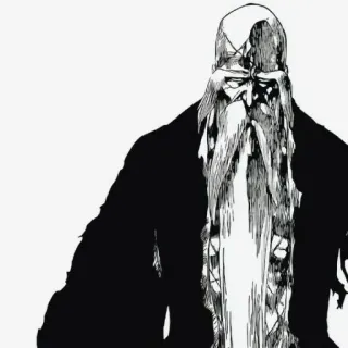 😫 c6ce5c02 Yamamoto Genryūsai Bleach Yamamoto Genryūsai, Bleach, Manga, Anime, Captain Commander telegram sticker