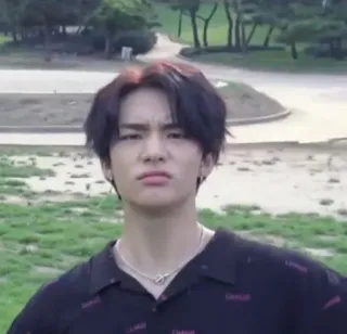 🧐 4343e046 pessoa, kpop, homem, retrato telegram sticker