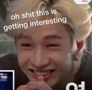 😃 620d383f oh shit this is getting interesting Meme, Expressão facial, Cultura da internet telegram sticker