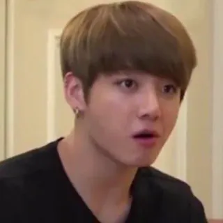 😦 75b5f727 Jungkook orang, pria, potret, kpop, penyanyi, selebriti telegram sticker