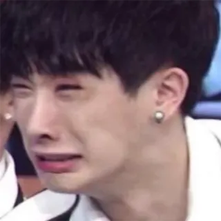 😫 779ce287 menangis, sedih, kesal, emosional, meme, wajah, ekspresi telegram sticker