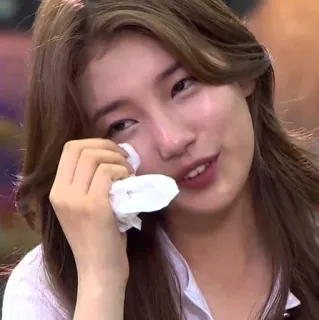 😢 b0938d74 menangis, sedih, wanita, wajah, air mata, tertekan telegram sticker