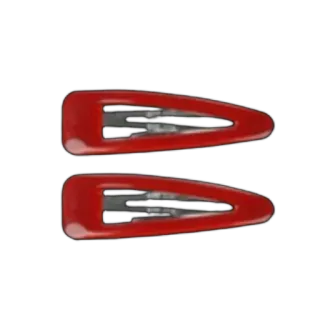 ❤ 542f6f12 hair accessories, hair clips, red, fashion, style whatsapp sticker