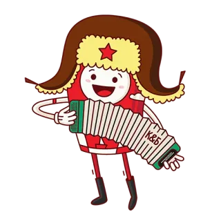 Красное&Белое telegram stickers