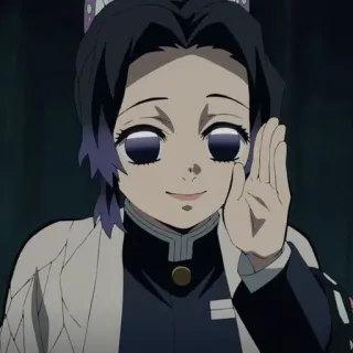 🗣 c47f32de Shinobu Kocho Demon Slayer 动漫, 角色, 鬼灭之刃, 蝴蝶忍 whatsapp sticker