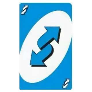 👋 ccb8a021 uno, kartu balik, permainan kartu, biru, permainan whatsapp sticker