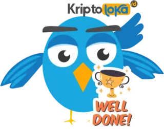 😄 24b5dd7e Well Done! Vogel, gut gemacht, Trophäe, Leistung, Feier, Glückwunsch, Erfolg whatsapp sticker