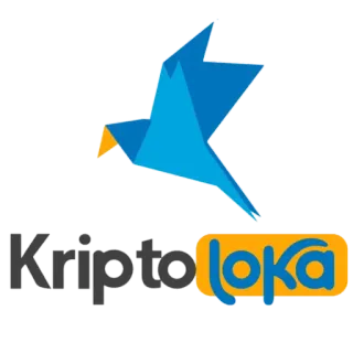 😀 452460f8 Kripto Loka Kryptowährung, Logo, Vogel, Finanzen whatsapp sticker