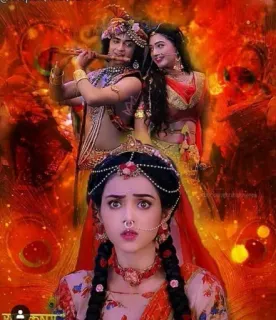 😅 06957ccc Krishna Hinduismus, Indische Kultur, Gottheit, Religion, Radha Krishna telegram sticker