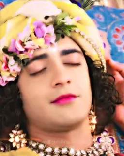 😴 1fc29d42 Krishna Hindu-Gottheit, Religiöse Figur, Indische Kultur, Spiritualität, Gott, Hinduismus telegram sticker