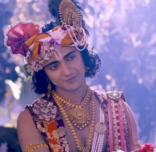 😇 4389092c Krishna Hinduismus, Indische Kultur, Gottheit, Spirituell, Krishna, Gott telegram sticker