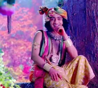 😆 63f43920 Krishna Hinduismus, Gottheit, Krishna, Religion, Spirituell, Indische Kultur telegram sticker