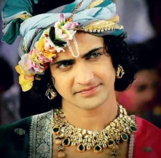 😒 7502e0d8 Krishna Hinduismus, Indische Kultur, Religiöse Figur, Spirituell, Gottheit telegram sticker