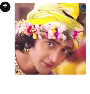 🐣 8f023d50 Krishna Krishna, Hinduismus, Gott, Indisch, Gottheit telegram sticker