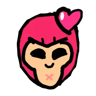 🏳️‍🌈 89b44712 Piper Brawl Stars sticker, brawl stars, piper, jeu, personnage telegram sticker