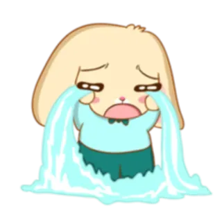 Кролик Rik @StikerDi telegram stickers