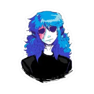 🎸 5e6d530a Sal Fisher Sally Face แซลลี่ เฟส, แซลลี่, หน้า, ฟิชเชอร์, เกม telegram sticker