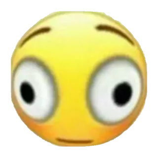 😳 2c23107e emoji, meme, chocado, engraçado, internet telegram sticker