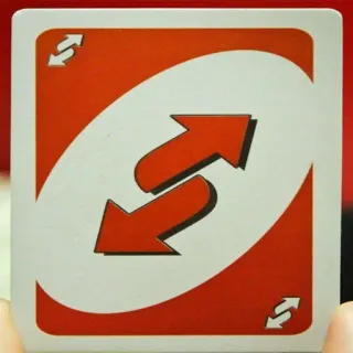 😡 5346276a Uno uno, carta reversa, jogo, jogo de cartas telegram sticker