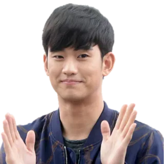 Kim Soo Hyun by VY telegram stickers