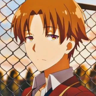 🌟 ef1d0e3d Ayanokoji Classroom of the Elite 动漫, 角色, 欢迎来到实力至上主义的教室, 绫小路 telegram sticker