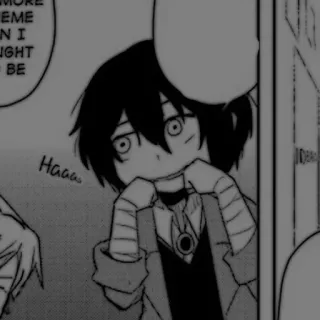 🕷️ 149d703b Osamu Dazai Bungo Stray Dogs Haaa Anime, Manga, Dazai, Bungo Stray Dogs, BSD telegram sticker