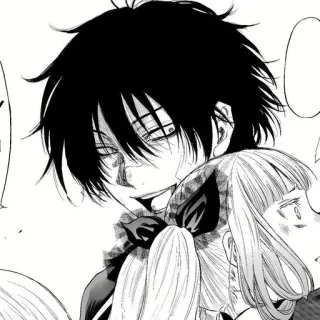 🐈‍⬛️ 573be9fa Anime, Manga, Postać, Ilustracja, Sztuka telegram sticker