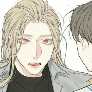 🧬 1136e841 anime, kreskówka, wampir, mężczyzna whatsapp sticker