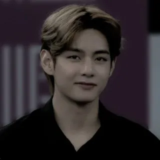 🕸 bf07ada3 V K-pop, piosenkarz, idol, V, BTS telegram sticker