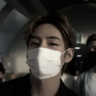 🕸 d193e53c mężczyzna, maska, osoba, azjatycki, koreański, portret telegram sticker