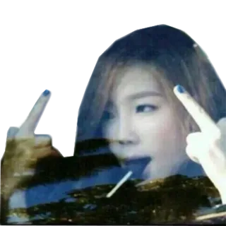 Taeyeon Reacts telegram stickers