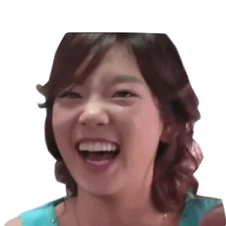 😂 72600ee7 女人, 笑, 快乐, 脸, 肖像, 人, 微笑 telegram sticker