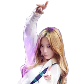 😉 7bbe902e 女人, 女孩, 韩国, 姿势, 漂亮, 名人 telegram sticker