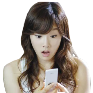 Taeyeon Reacts telegram stickers