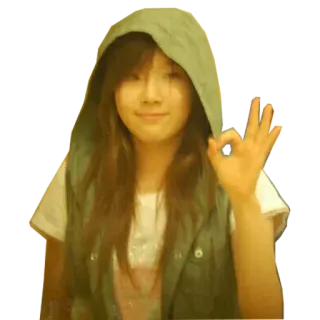 Taeyeon Reacts telegram stickers