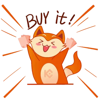 🤑 4162a837 BUY IT!! สุนัขจิ้งจอก, ซื้อ, สติกเกอร์, น่ารัก, สีส้ม telegram sticker