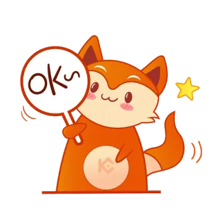 👌 8e81294a OKs สุนัขจิ้งจอก, สัตว์, น่ารัก, คาวาอิ, โอเค, ตกลง, เห็นด้วย telegram sticker