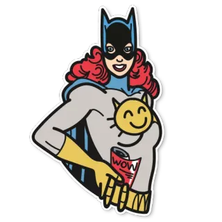 KudaGo GIRL POWER whatsapp stickers