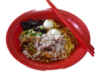 🍡 2ef346c8 makanan, mie, masakan asia, babi, telur, hidangan, sumpit telegram sticker