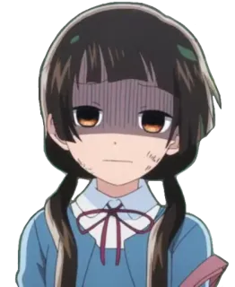 🐻 3bd89128 อนิเมะ, ผู้หญิง, การ์ตูน, ตัวละคร, สีหน้า telegram sticker