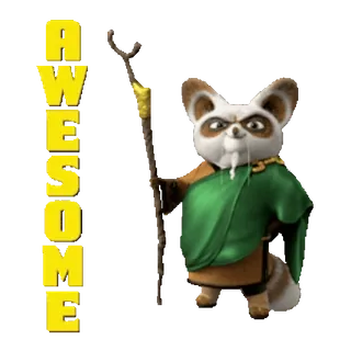 Kung Fu Panda @MochaStickers telegram stickers