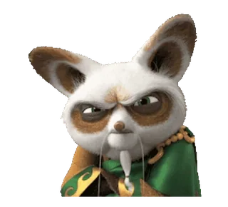 Kung Fu Panda @MochaStickers telegram stickers