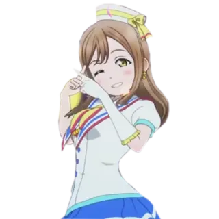 Kunikida Hanamaru telegram stickers