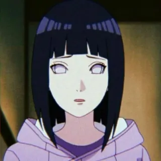 🌟 ad340225 Hinata Hyuga Naruto Anime, Naruto, Hinata, Hyūga, Byakugan telegram sticker