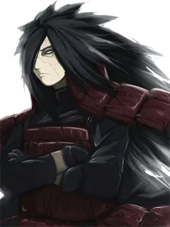 😒 4992affc Madara Uchiha Naruto อนิเมะ, มังงะ, นารูโตะ, มาดาระ อุจิวะ, อุจิวะ, ตัวละคร telegram sticker