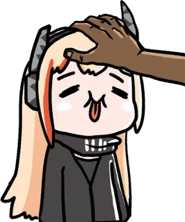 👋 17514f71 Anime, Personagem, Tapinha na cabeça, Fofo, Arte digital telegram sticker