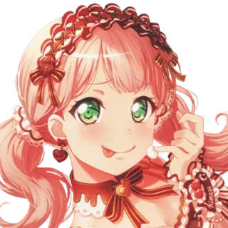 🦩 6c392a7d Anime, Schattig, Meisje, Manga, Lolly, Zoet, Hart telegram sticker