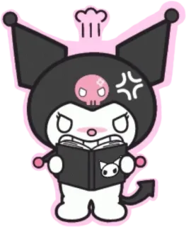 Kuromi by @wellsear🧚🏻‍♀️ telegram stickers