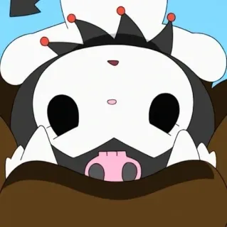 🙃 22dfd0b7 Kuromi Kuromi, anime, cartoon, character, cute, kawaii telegram sticker